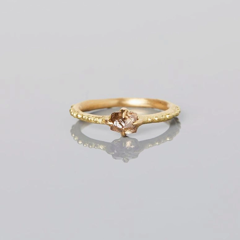0.49 Carat 15th Anniversary One-of-a-Kind Brown Diamond Ring | BDR13-OOAK