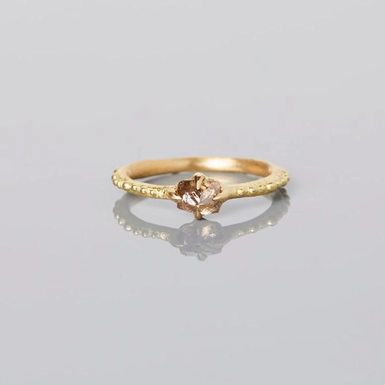 0.49 Carat 15th Anniversary One-of-a-Kind Brown Diamond Ring | BDR13-OOAK