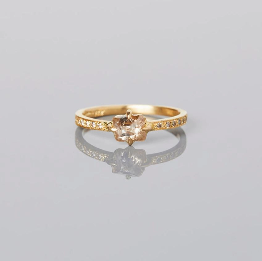 0.63 Carat 15th Anniversary One-of-a-Kind Brown Diamond Ring | BDR16-OOAK