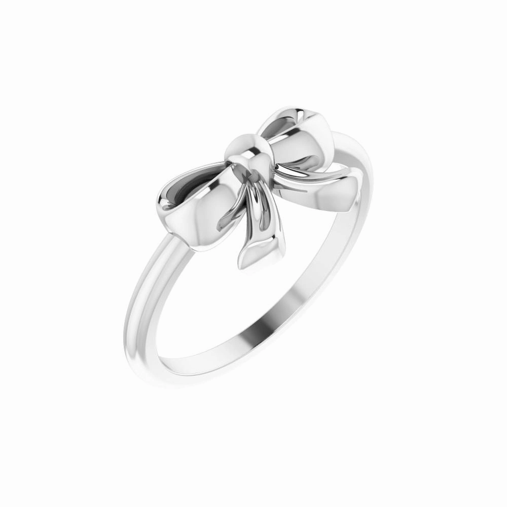 14k Bow Ring