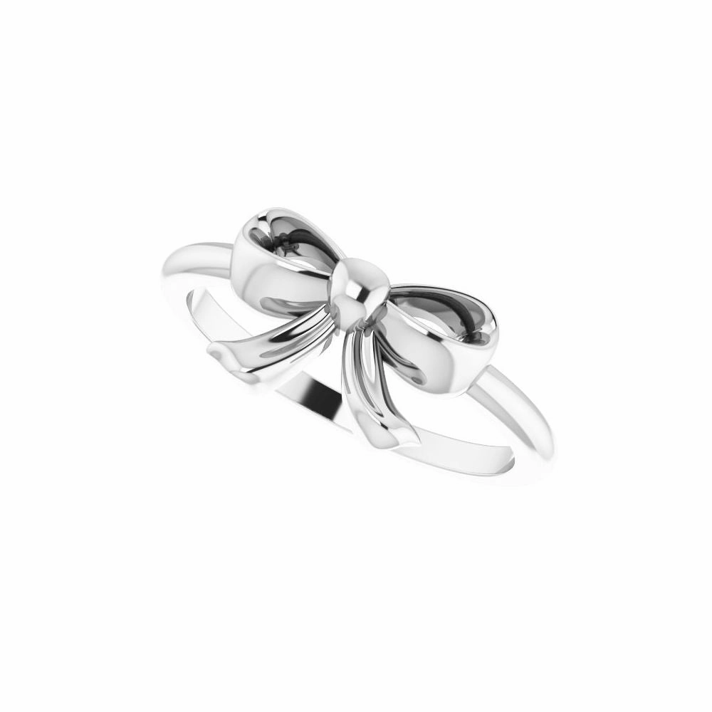 14k Bow Ring