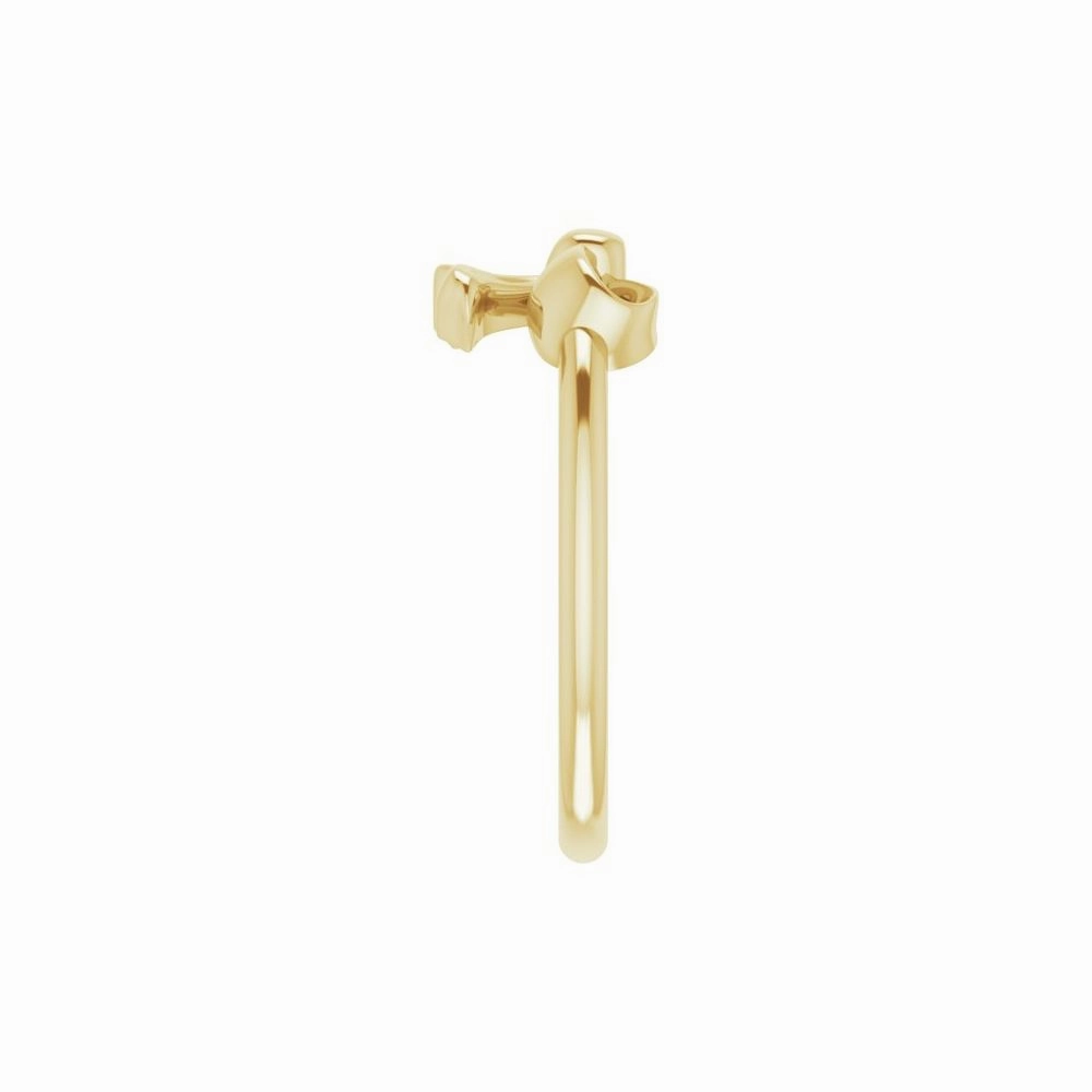 14k Bow Ring