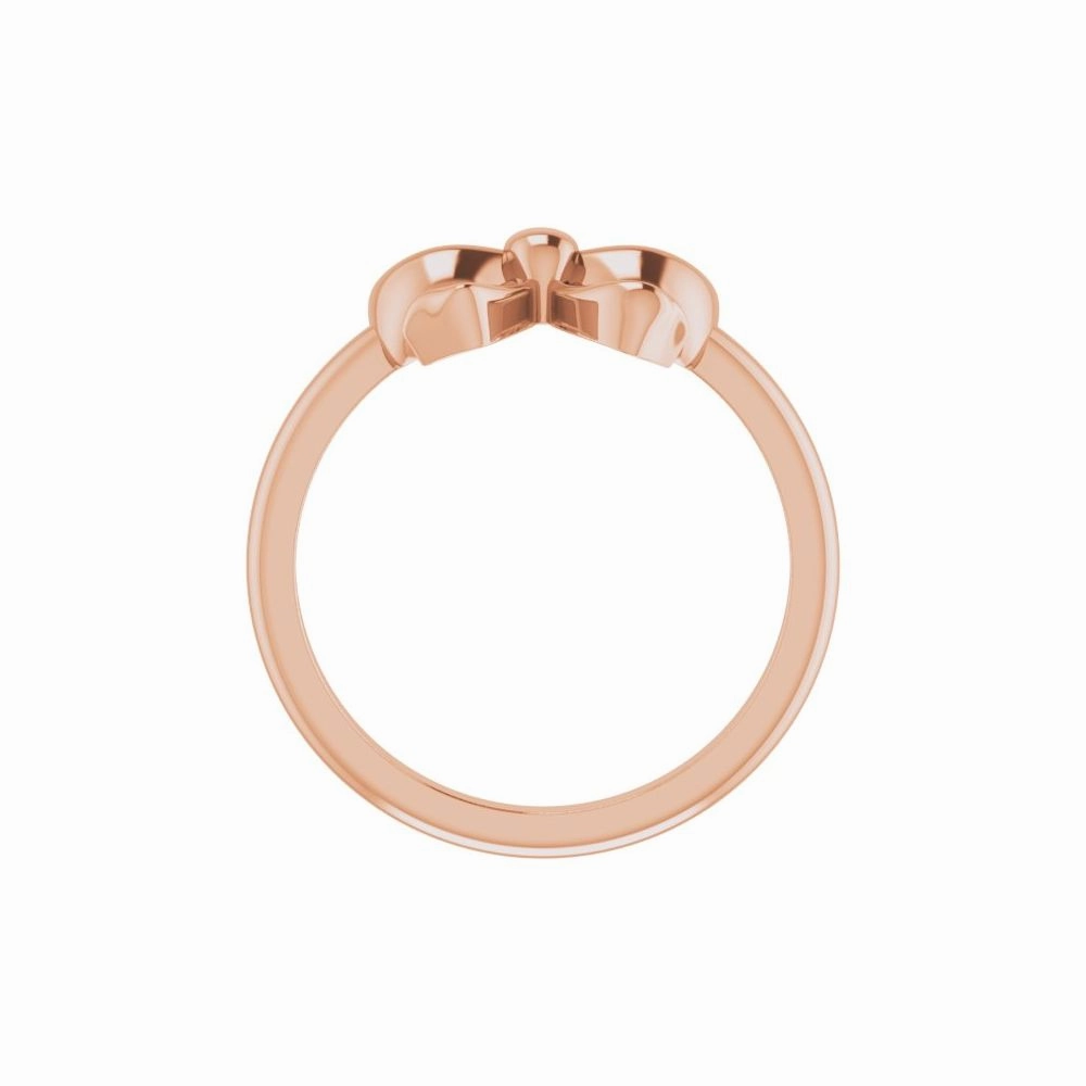14k Bow Ring