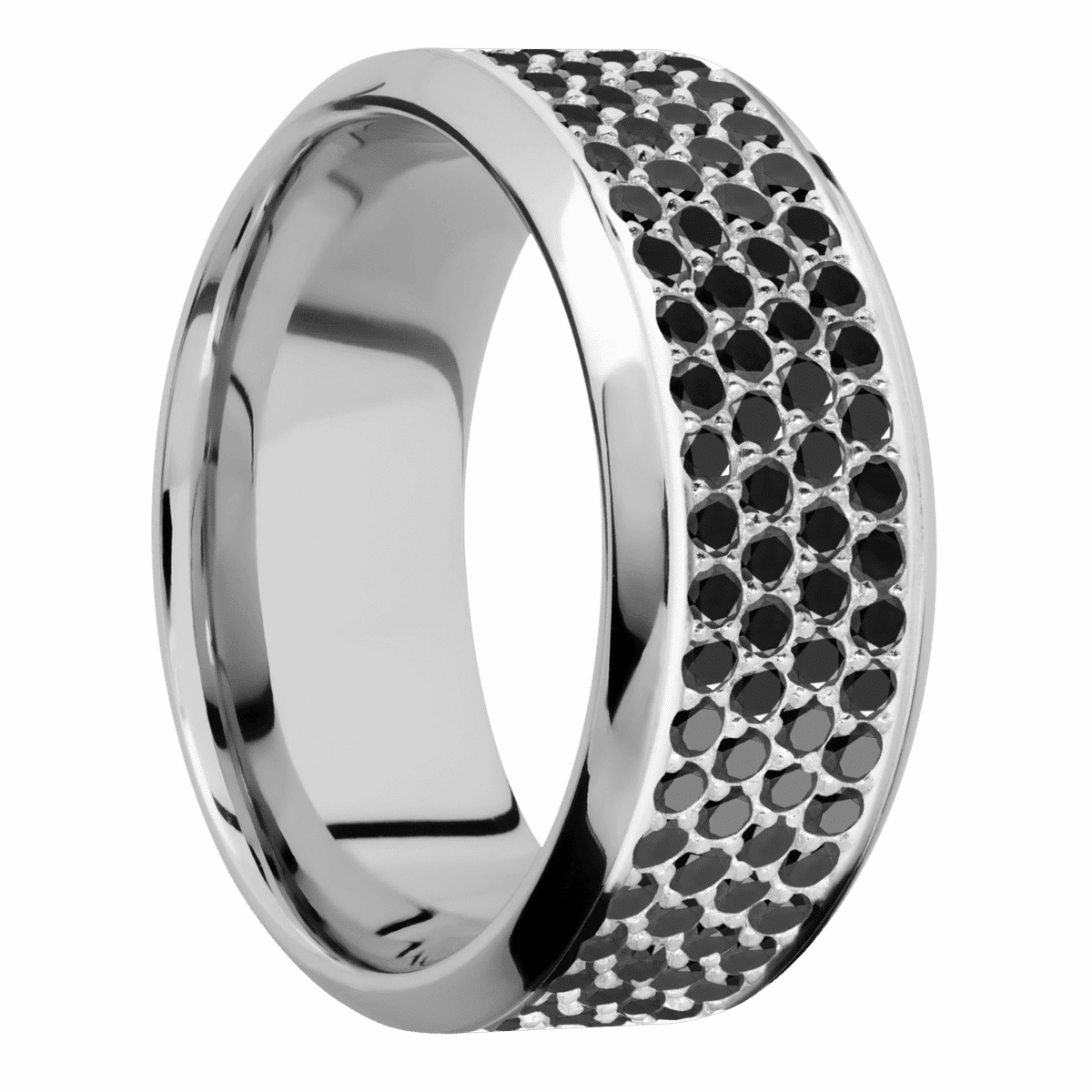 14K White Gold with Polish , Polish Finish