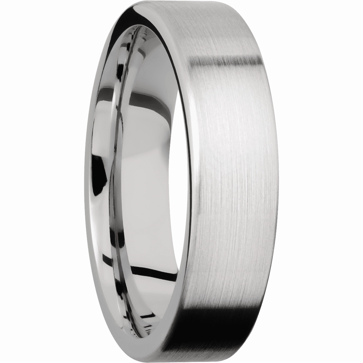 14K White Gold with Satin Finish