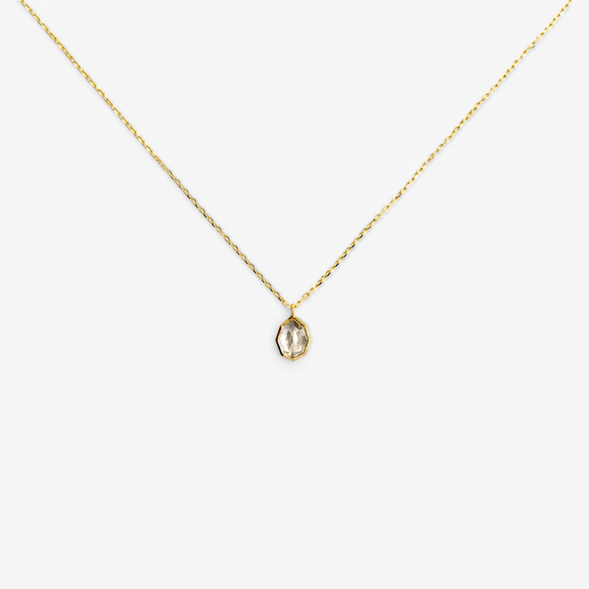 1.06 Carat One-of-a-Kind Rose Cut Diamond Necklace | DN10-OOAK