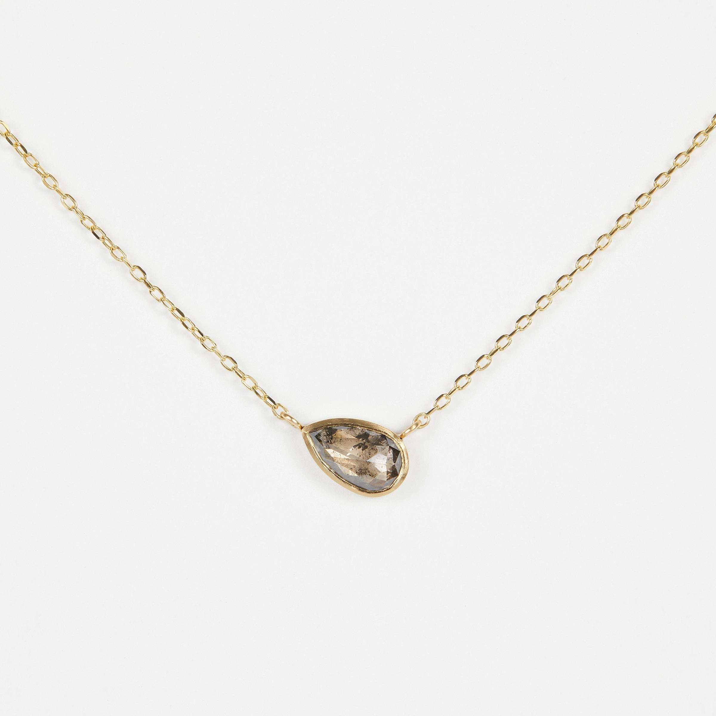 1.06 Carat One-of-a-Kind Rose Cut Diamond Necklace | DN19-OOAK