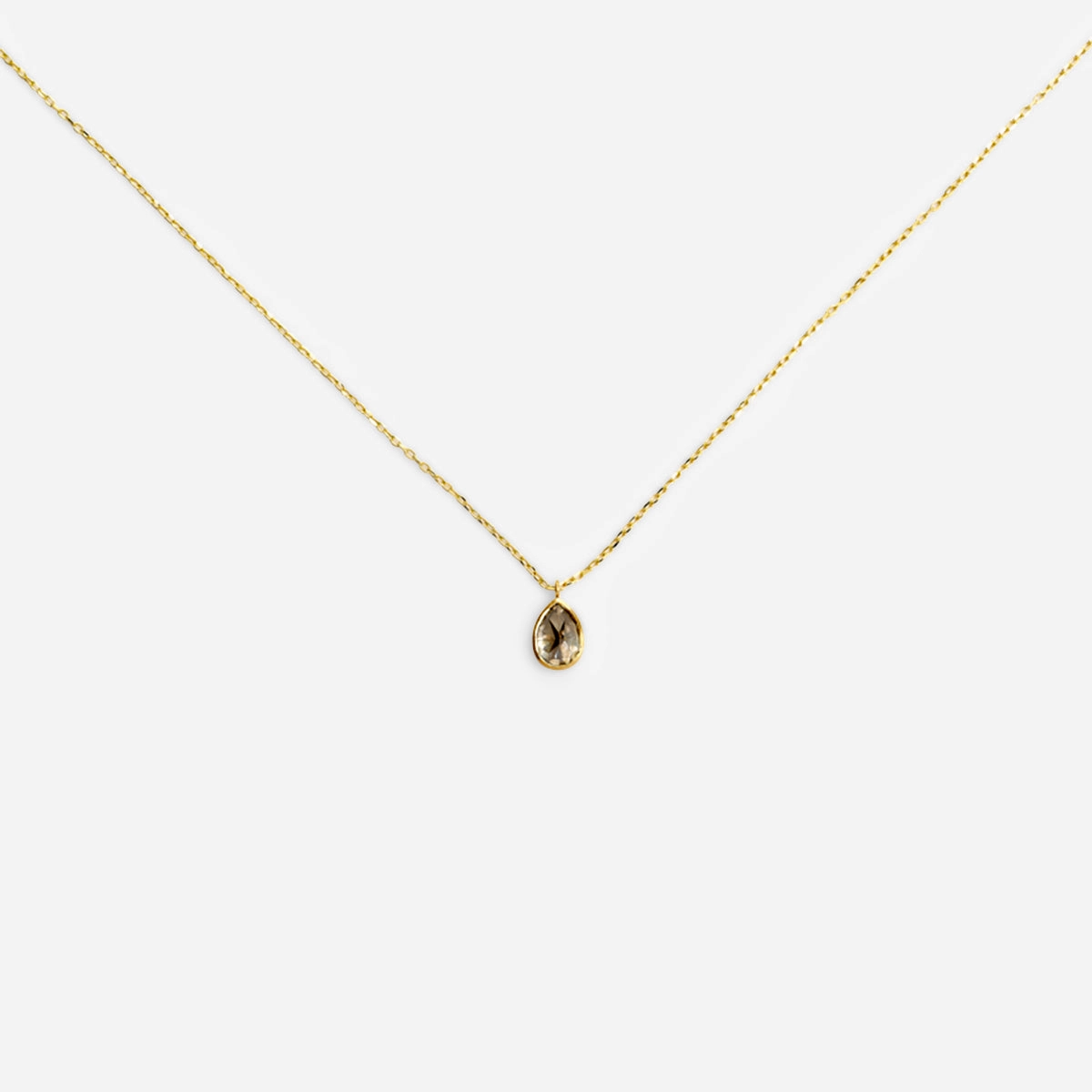 1.13 Carat One-of-a-Kind Rose Cut Diamond Necklace | DN11-OOAK