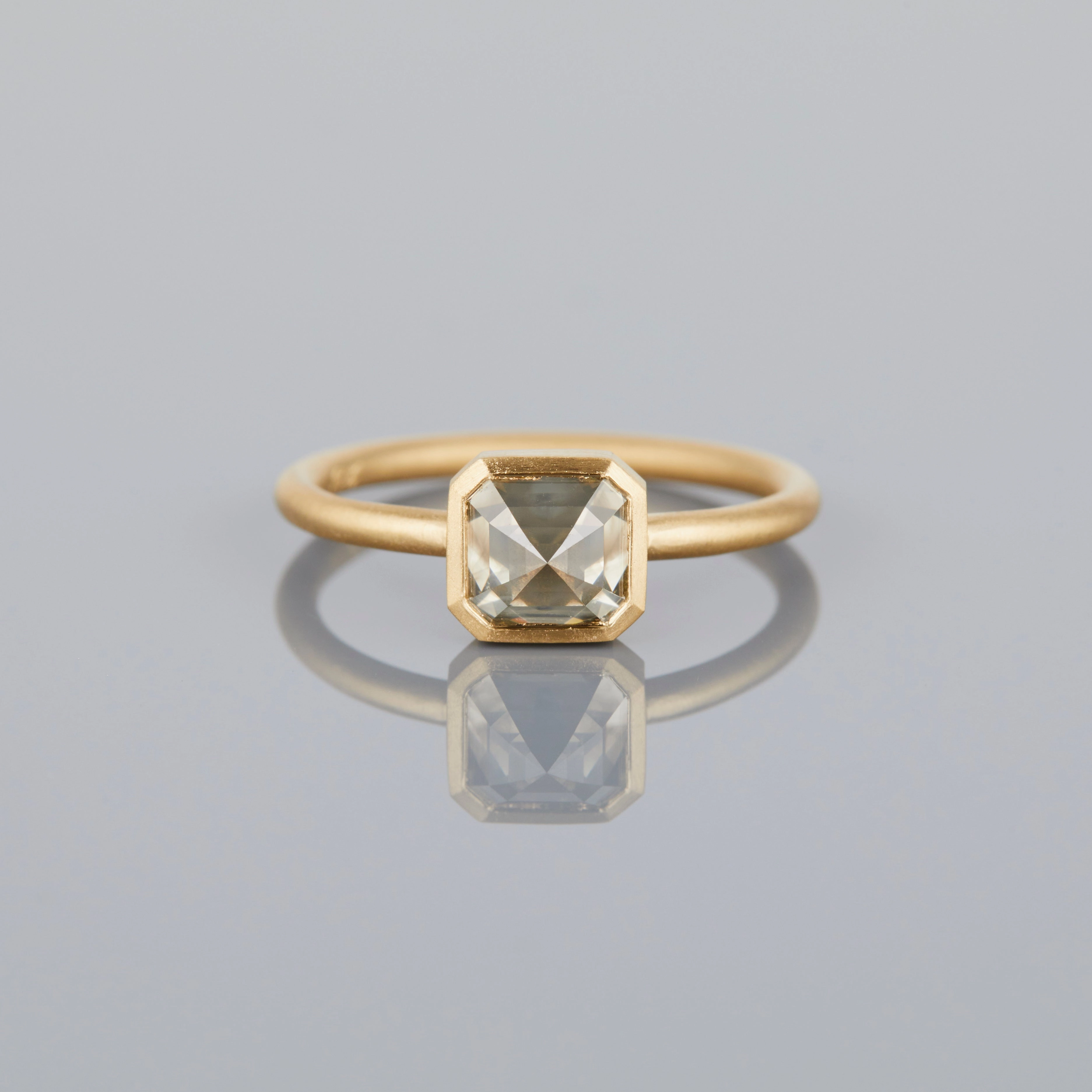 1.18 Carat One-of-a-Kind Mogul Cut Diamond Ring | DR109-OOAK
