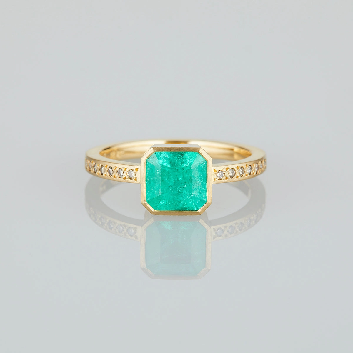 1.26 Carat One-of-a-Kind Emerald Ring | ER38-OOAK