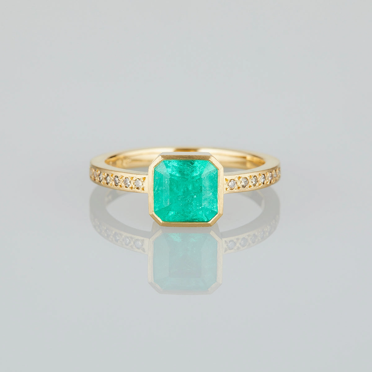 1.26 Carat One-of-a-Kind Emerald Ring | ER38-OOAK
