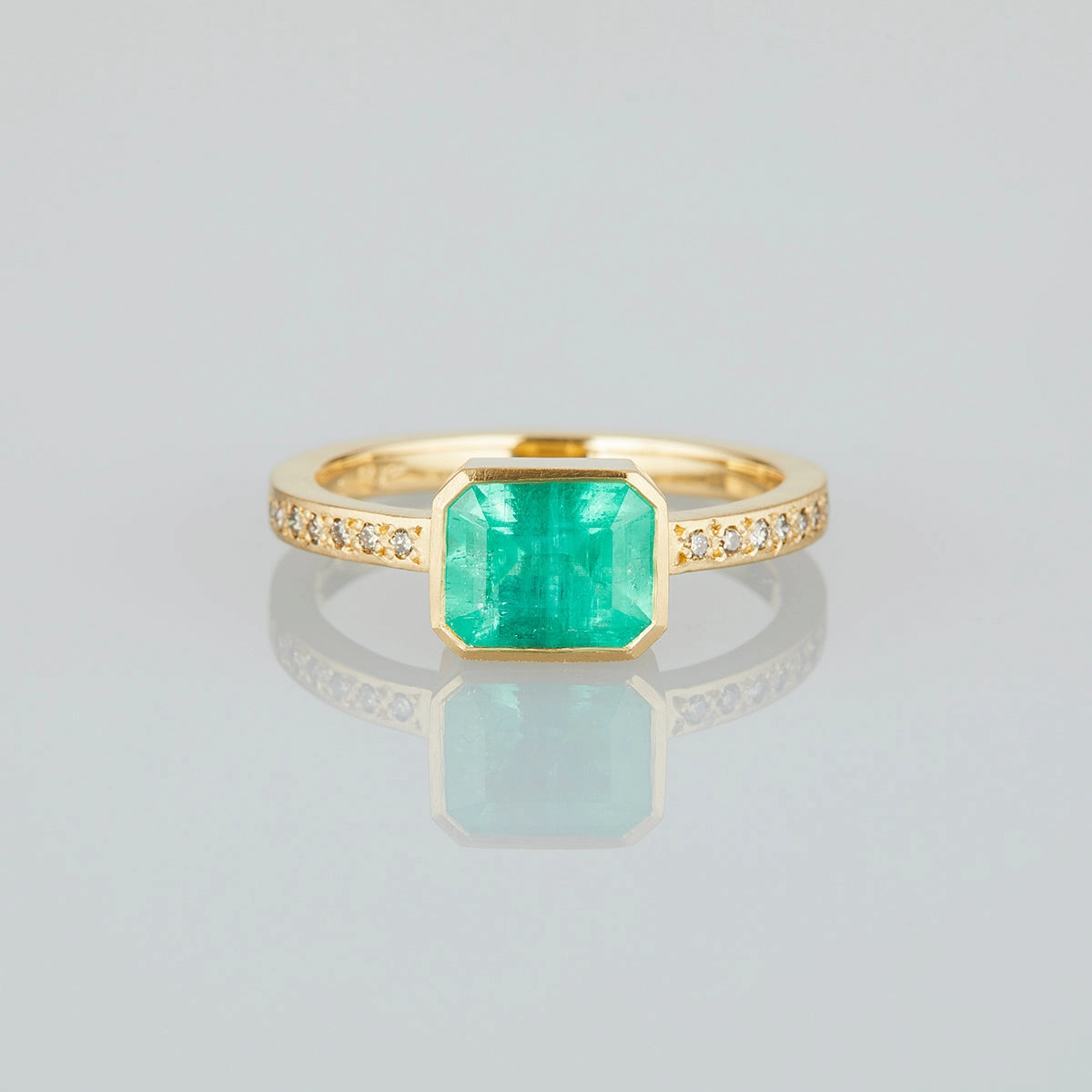 1.31 Carat One-of-a-Kind Emerald Ring | ER36-OOAK