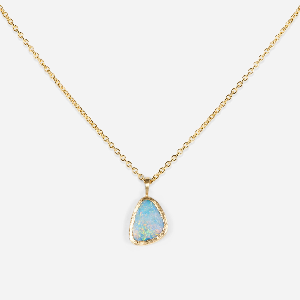 1.41 Carat One-of-a-Kind Australian Opal Necklace | ON1-OOAK