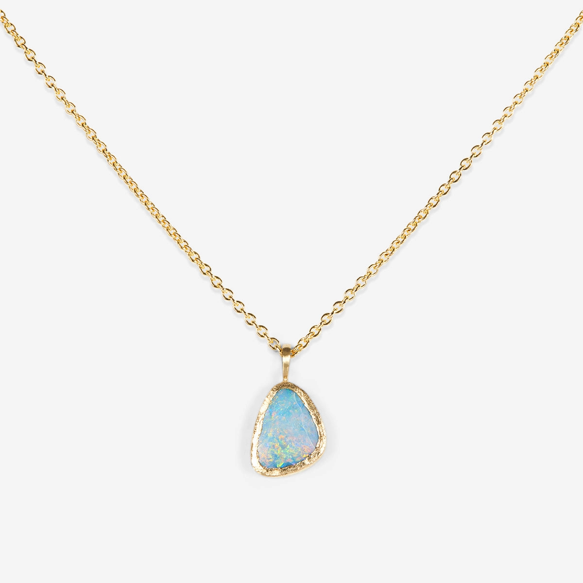 1.41 Carat One-of-a-Kind Australian Opal Necklace | ON1-OOAK