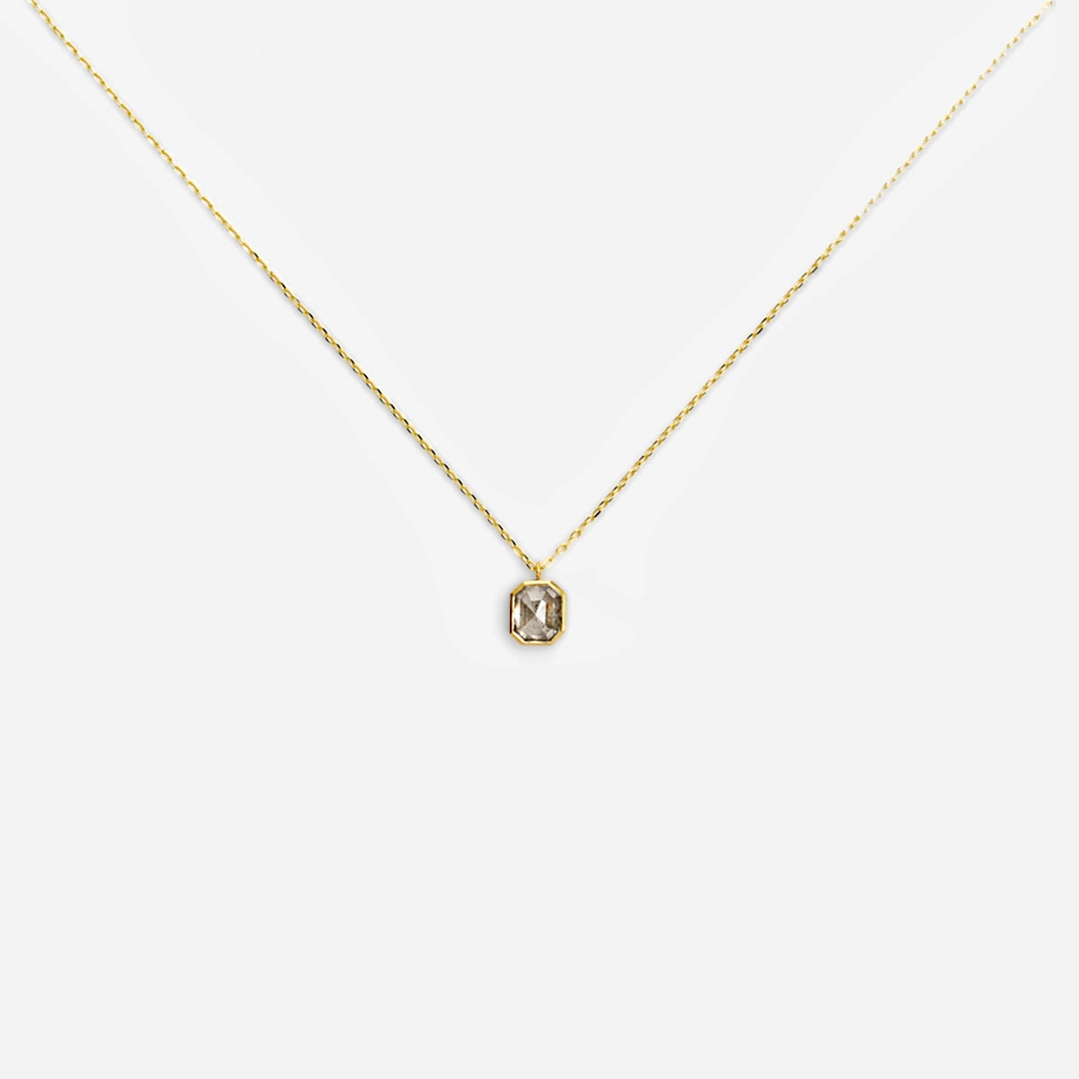 1.41 Carat One-of-a-Kind Rose Cut Diamond Necklace | DN9-OOAK