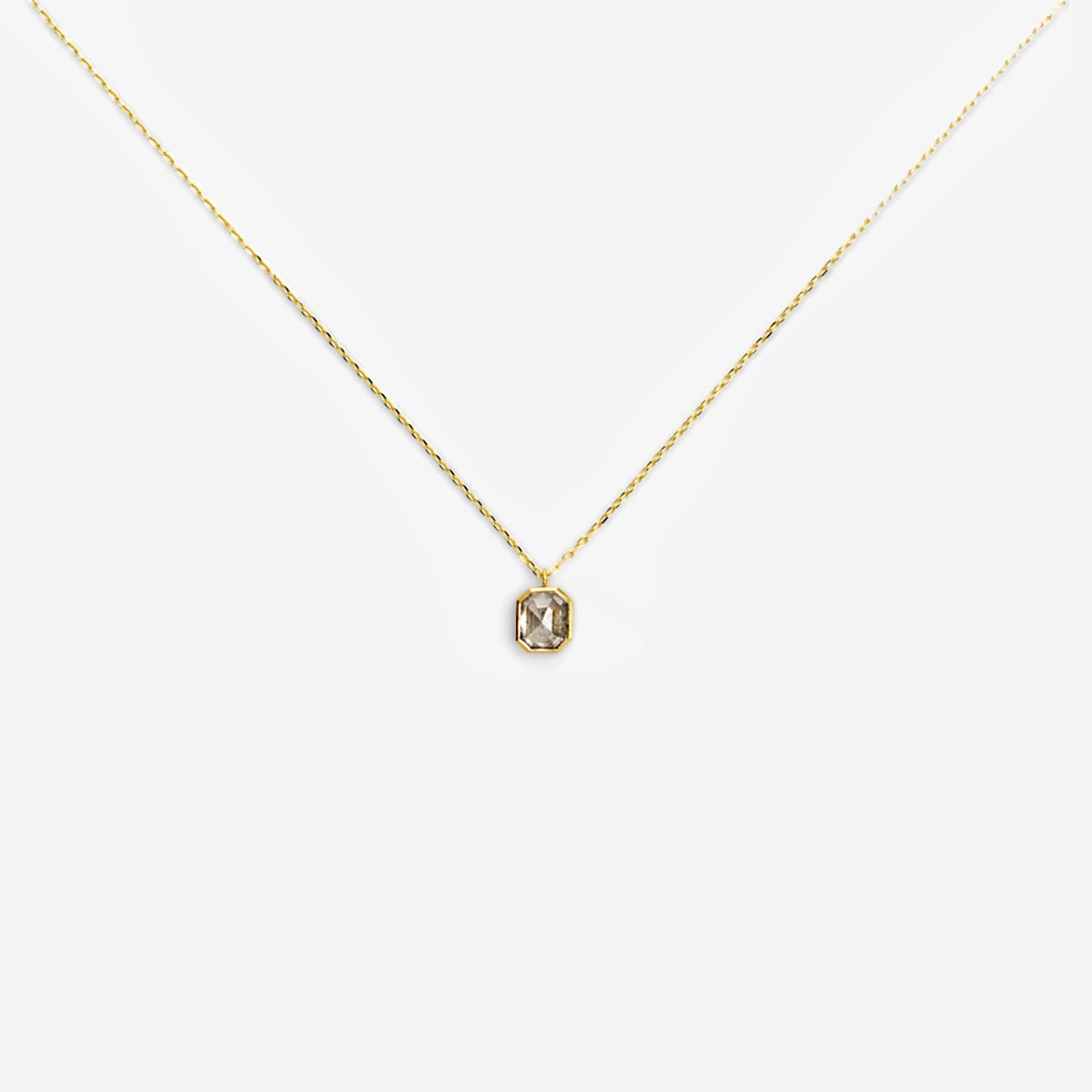 1.41 Carat One-of-a-Kind Rose Cut Diamond Necklace | DN9-OOAK