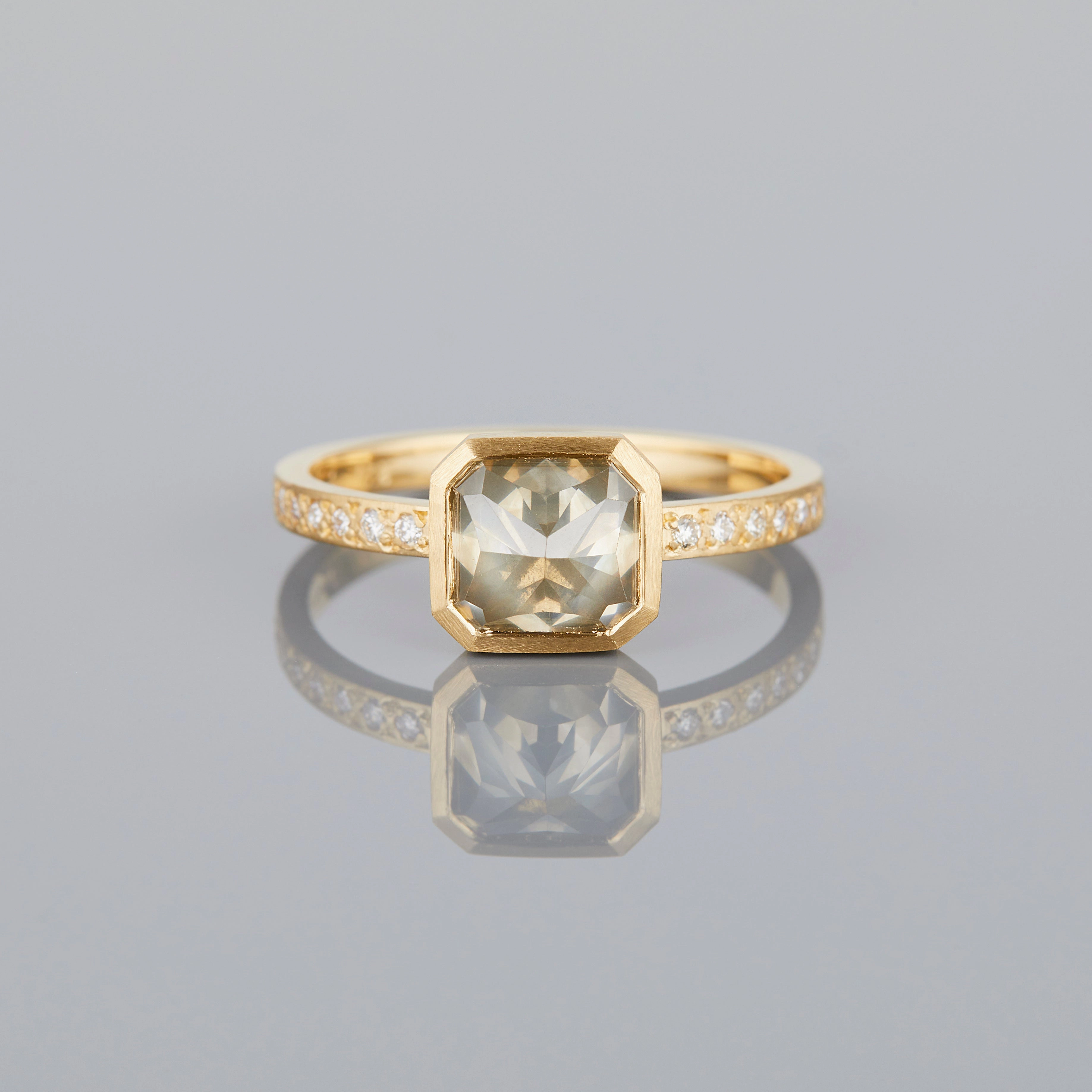 1.49 Carat One-of-a-Kind Mogul Cut Diamond Ring | DR111-OOAK