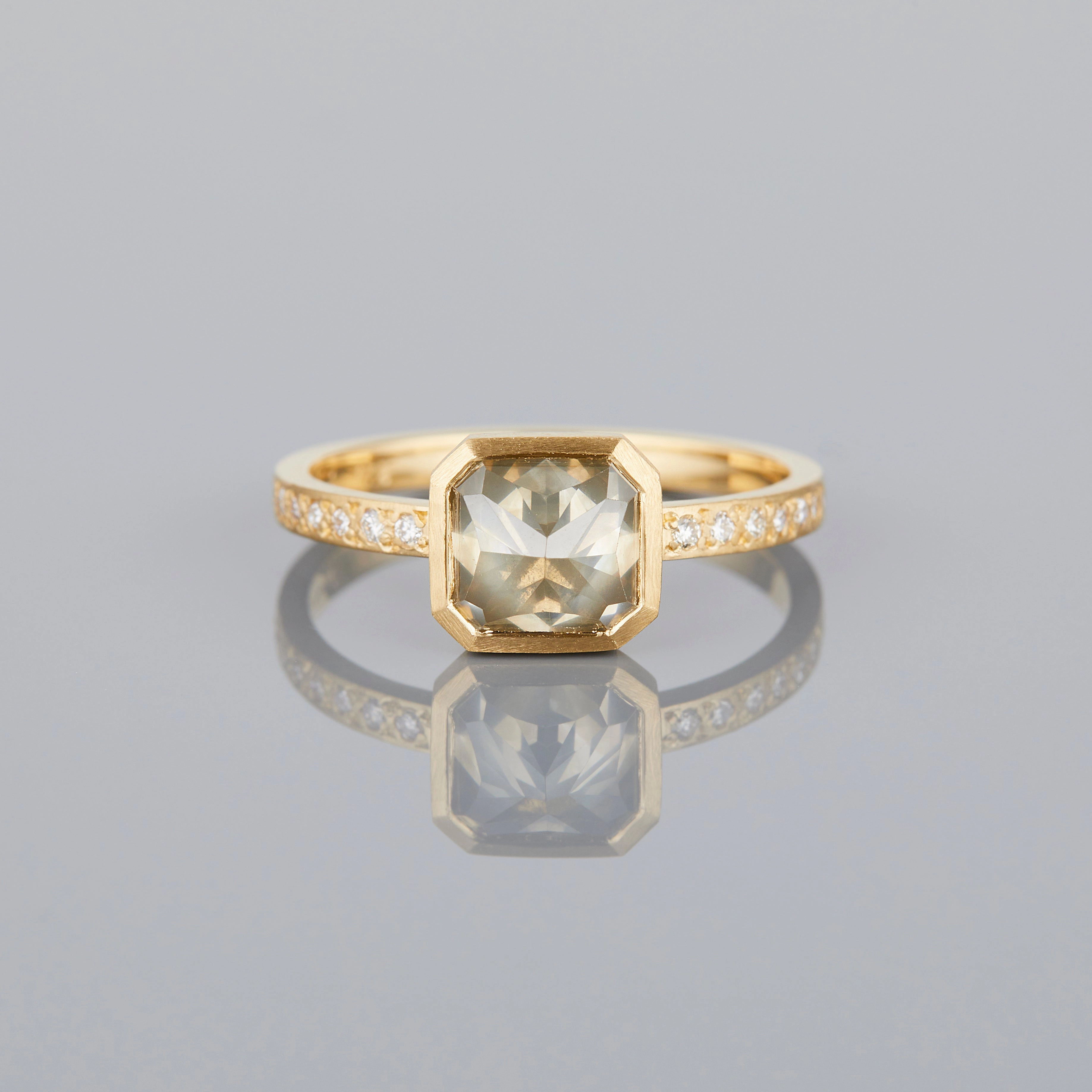 1.49 Carat One-of-a-Kind Mogul Cut Diamond Ring | DR111-OOAK