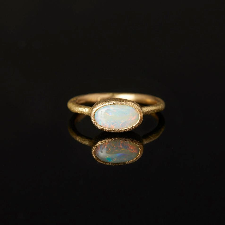 1.54 Carat One-of-a-Kind Boulder Opal Ring | OP10-OOAK