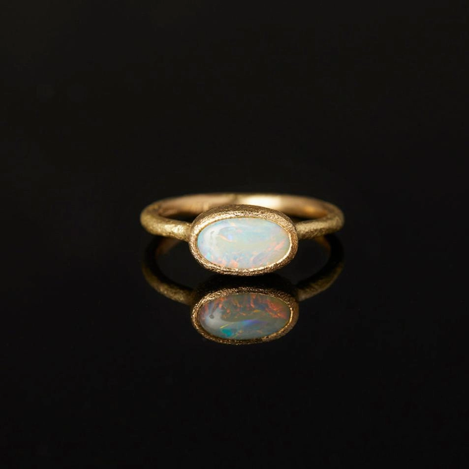 1.54 Carat One-of-a-Kind Boulder Opal Ring | OP10-OOAK