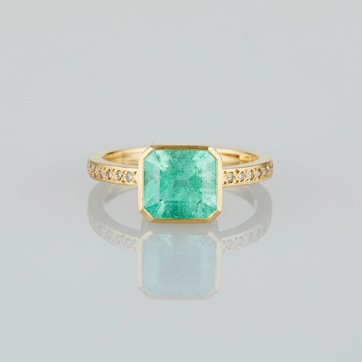 1.95 Carat One-of-a-Kind Emerald Ring | ER39-OOAK