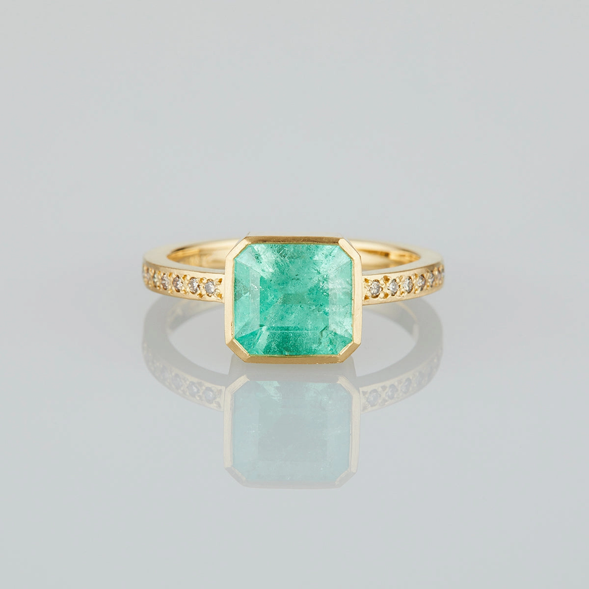 1.95 Carat One-of-a-Kind Emerald Ring | ER39-OOAK