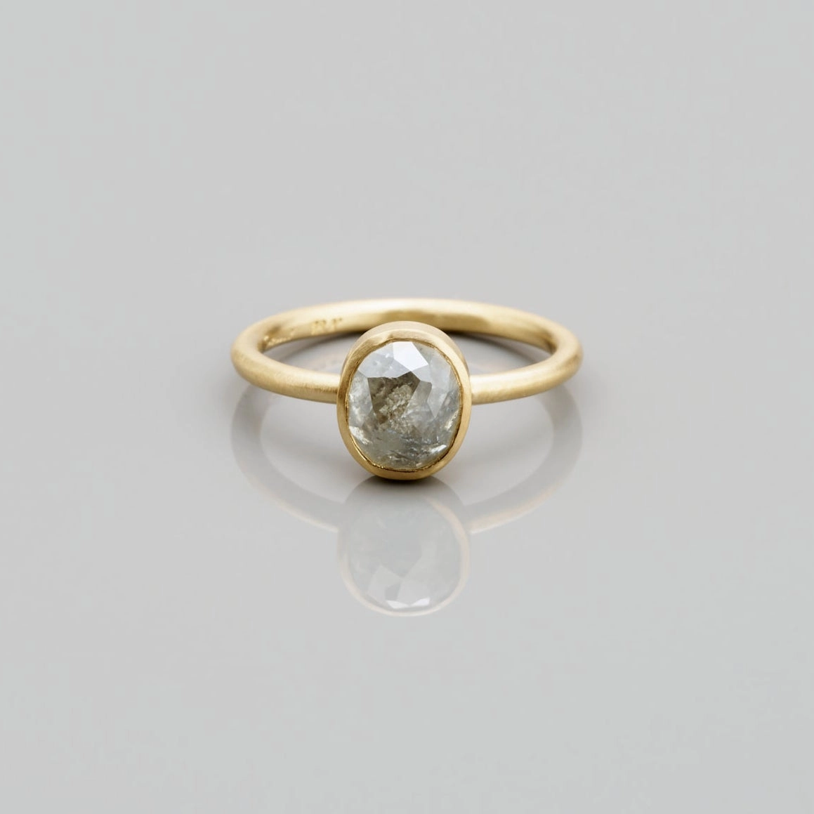 1.95 Carat One-of-a-Kind Rose Cut White Diamond Ring | DR159-OOAK