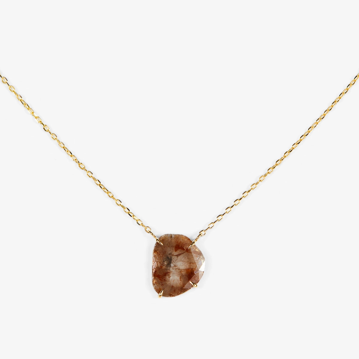 1.99 Carat One-of-a-Kind Diamond Slice Necklace | DN6-OOAK