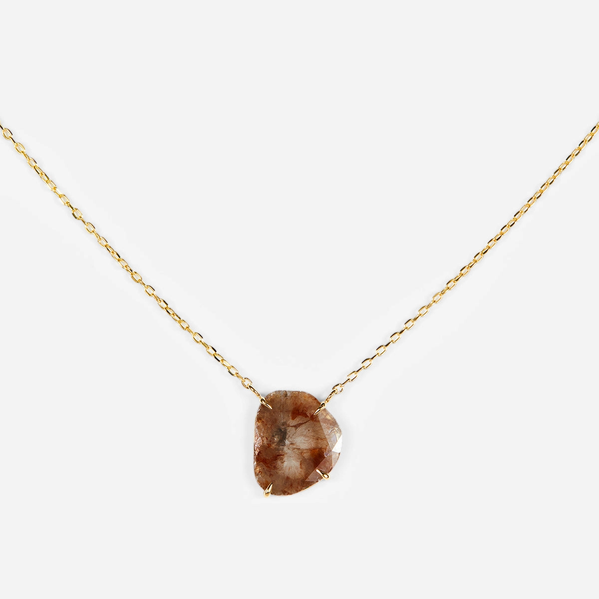 1.99 Carat One-of-a-Kind Diamond Slice Necklace | DN6-OOAK