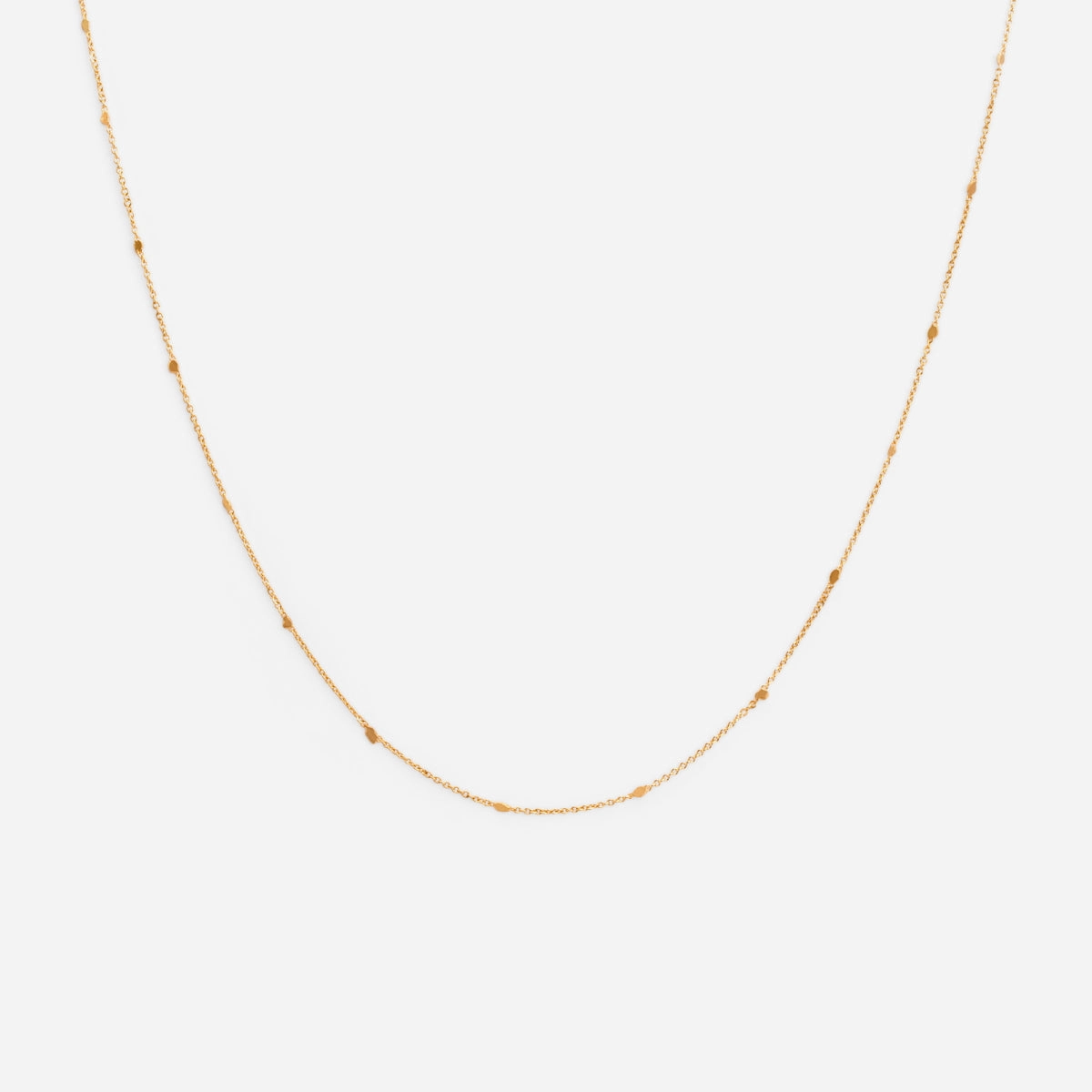 20" Little Gold Fleck Necklace | N4202