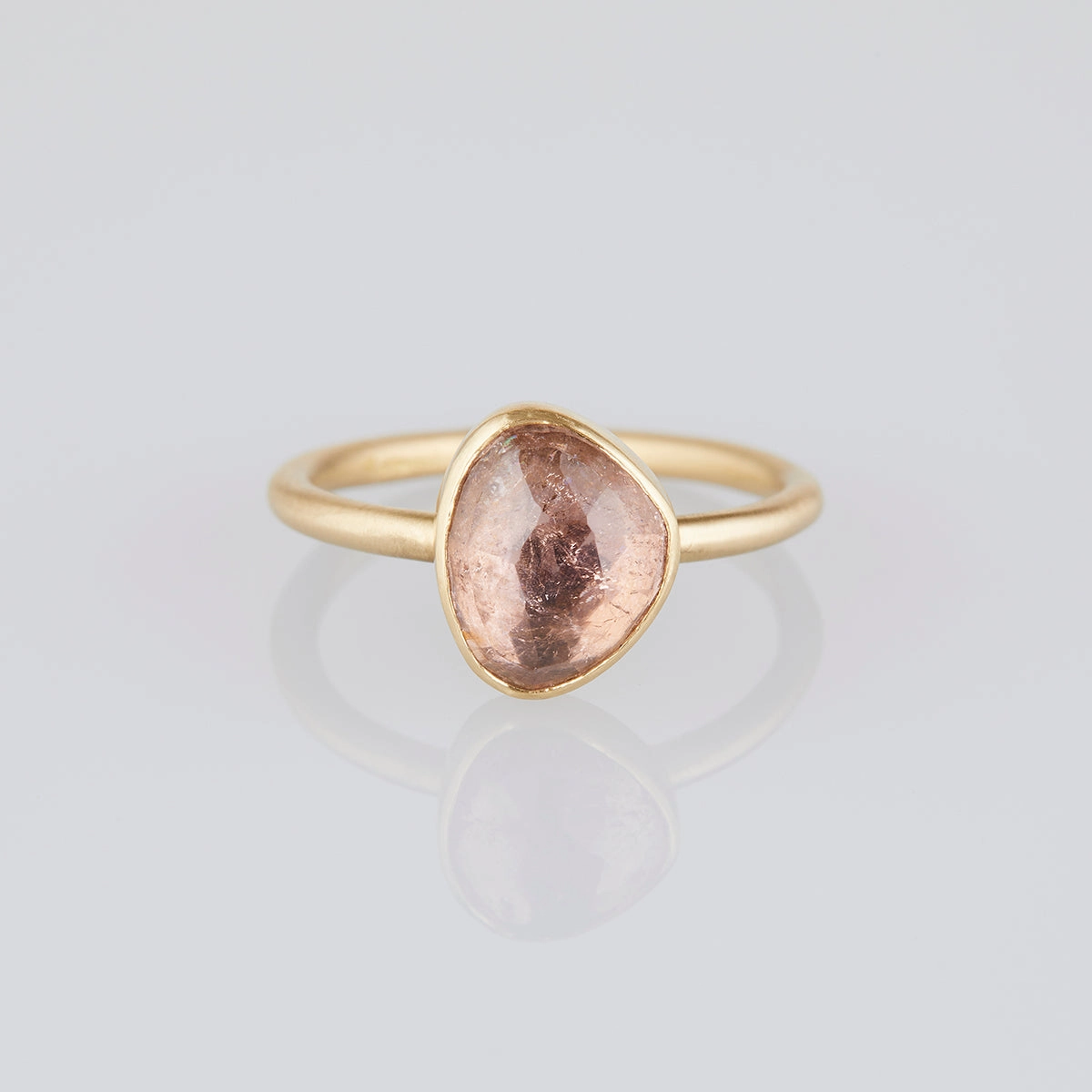 2.22 Carat One-of-a-Kind Pale Pink Tourmaline Ring | TR84-OOAK