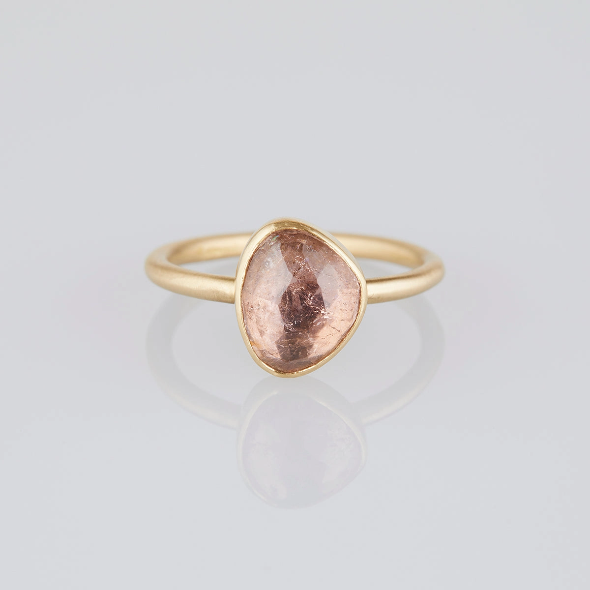 2.22 Carat One-of-a-Kind Pale Pink Tourmaline Ring | TR84-OOAK
