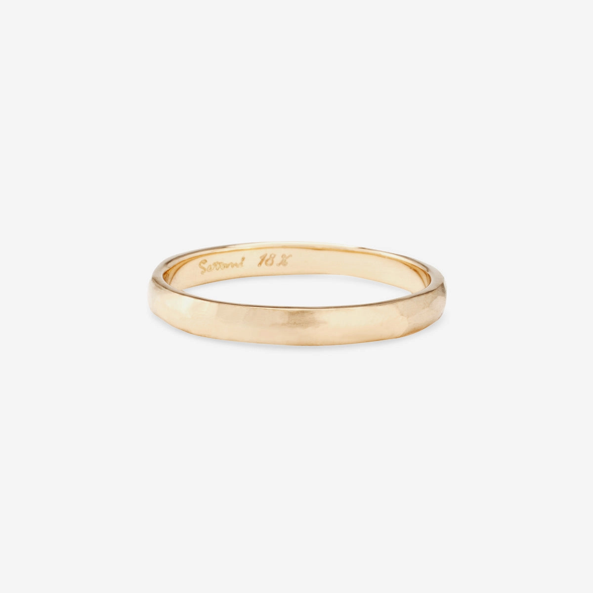 2.3mm Faceted Band | R3502
