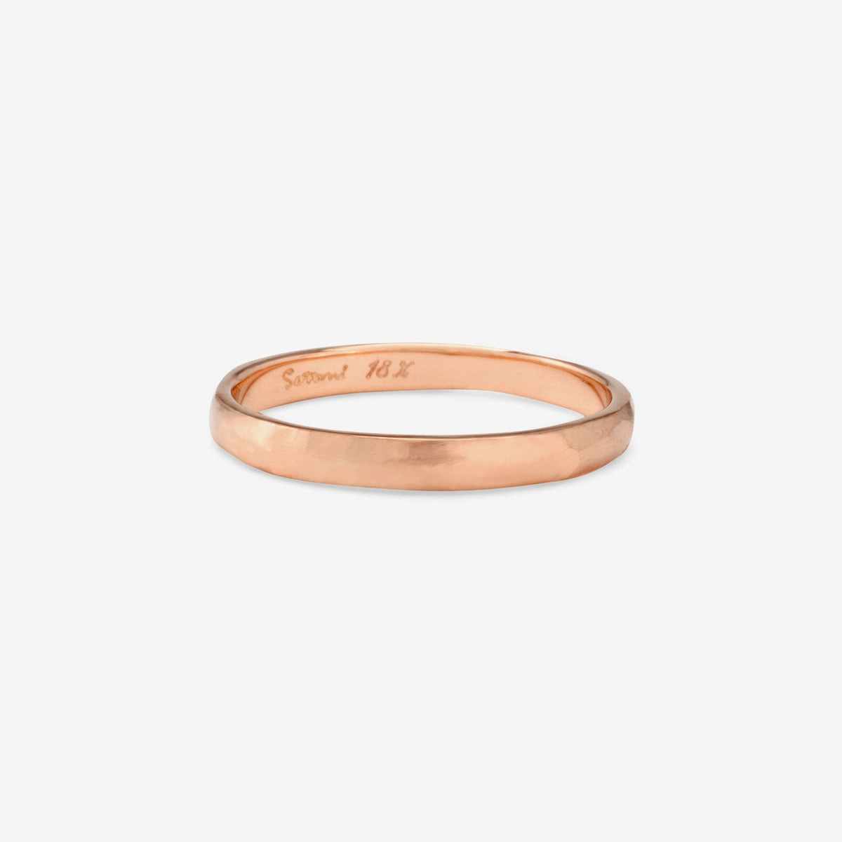 2.3mm Faceted Band | R3502