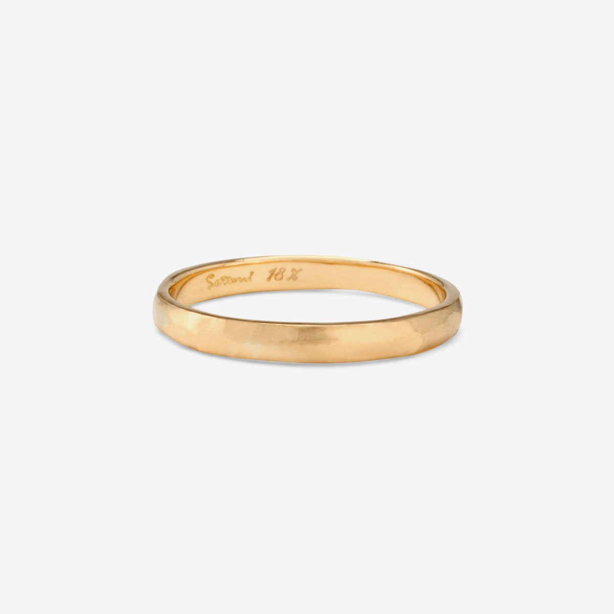 2.3mm Faceted Band | R3502