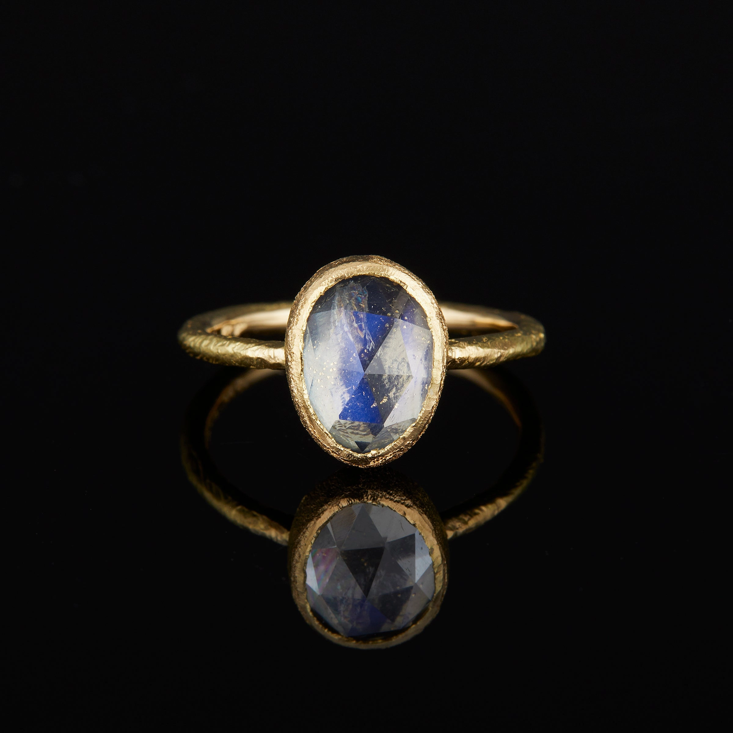 2.41 Carat One-of-a-Kind Rainbow Moonstone Ring | RMR29-OOAK