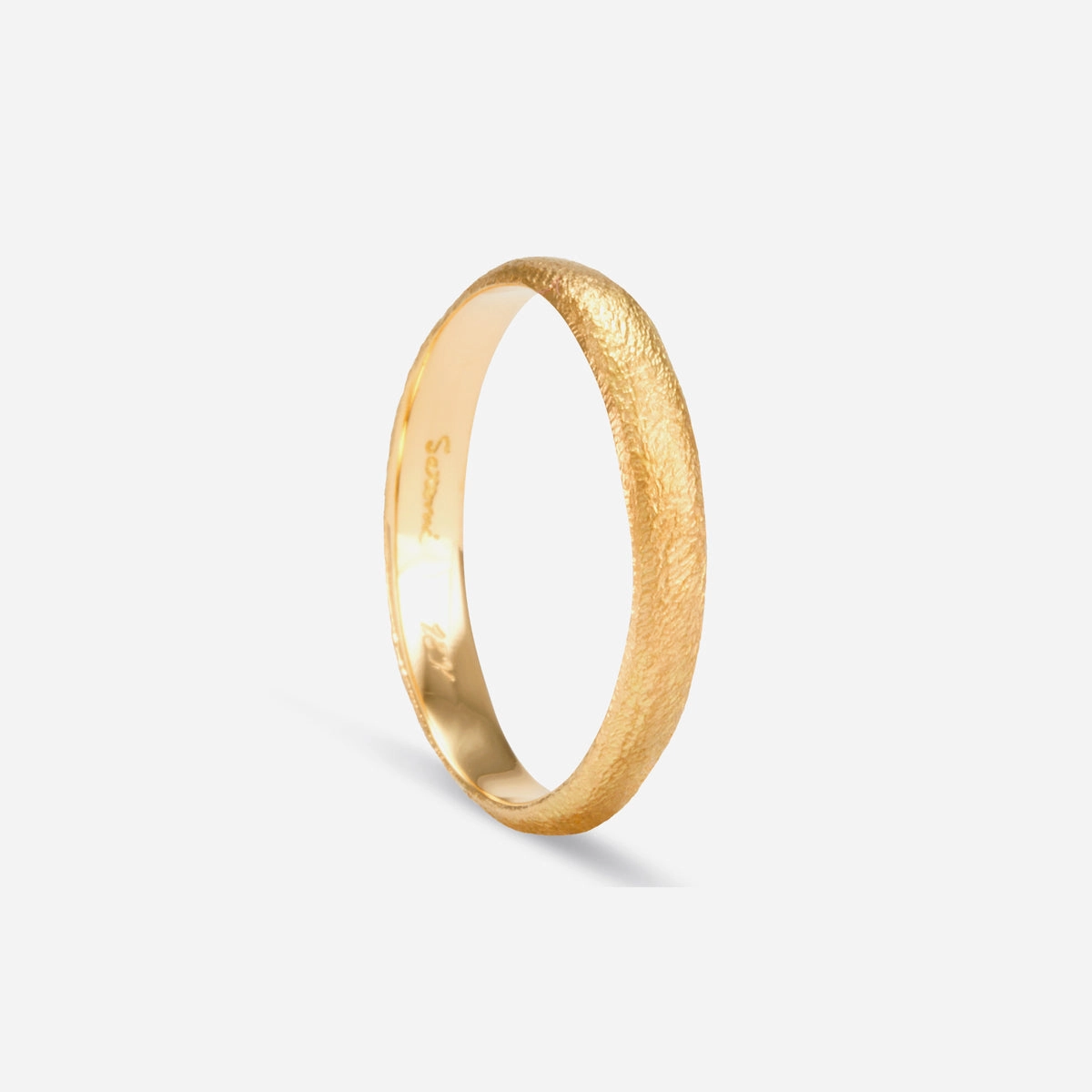 2.8mm Rough Rounded Band | R3503