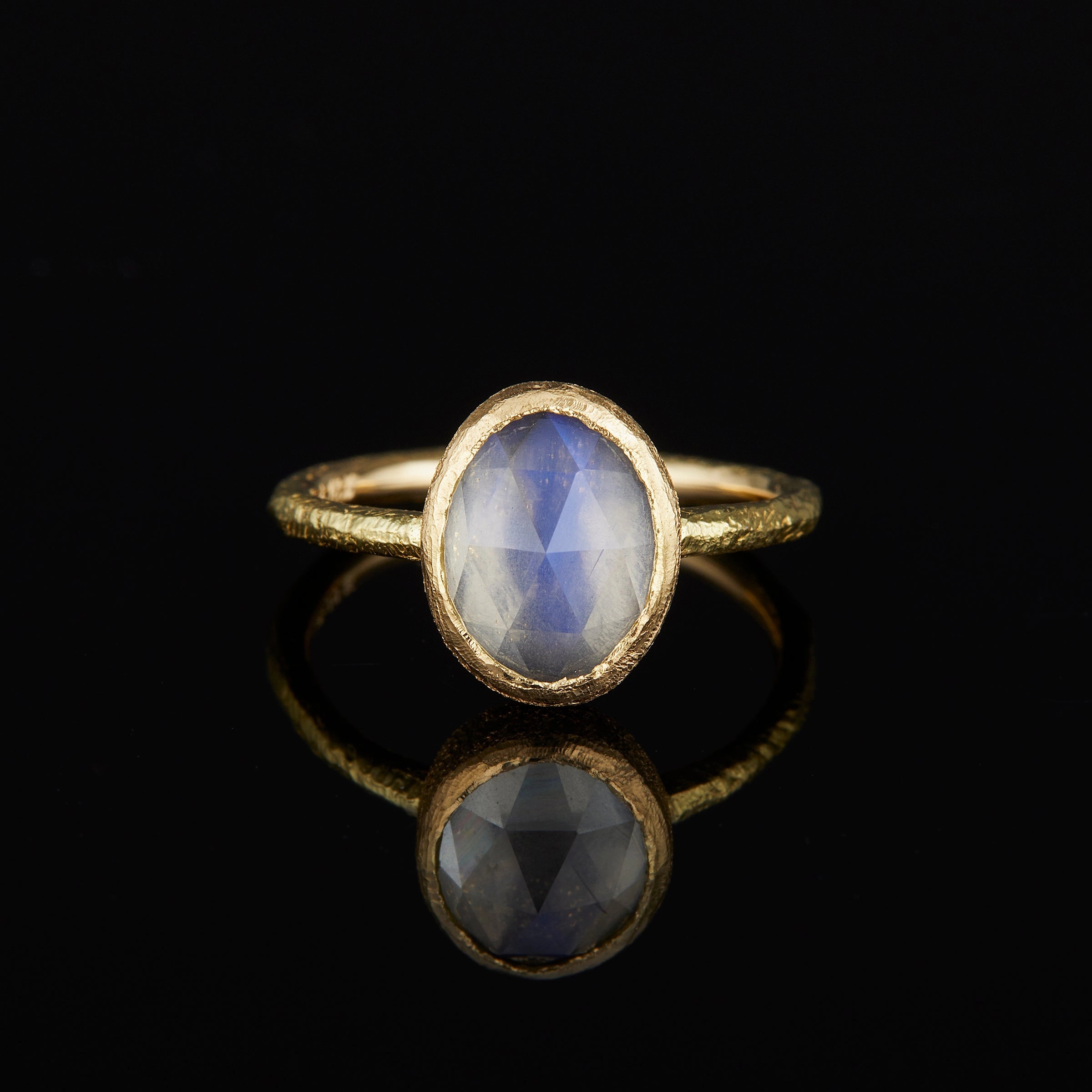 2.90 Carat One-of-a-Kind Rainbow Moonstone Ring | RMR31-OOAK