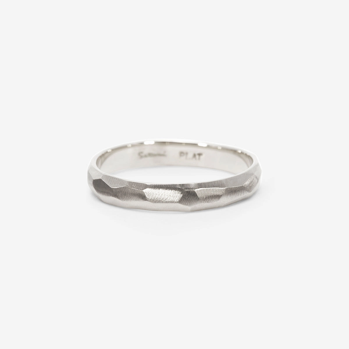 3.5mm Faceted Band | MR0102