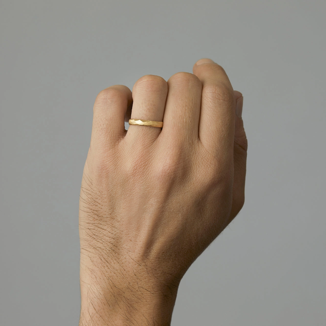 3.5mm Faceted Band | MR0102
