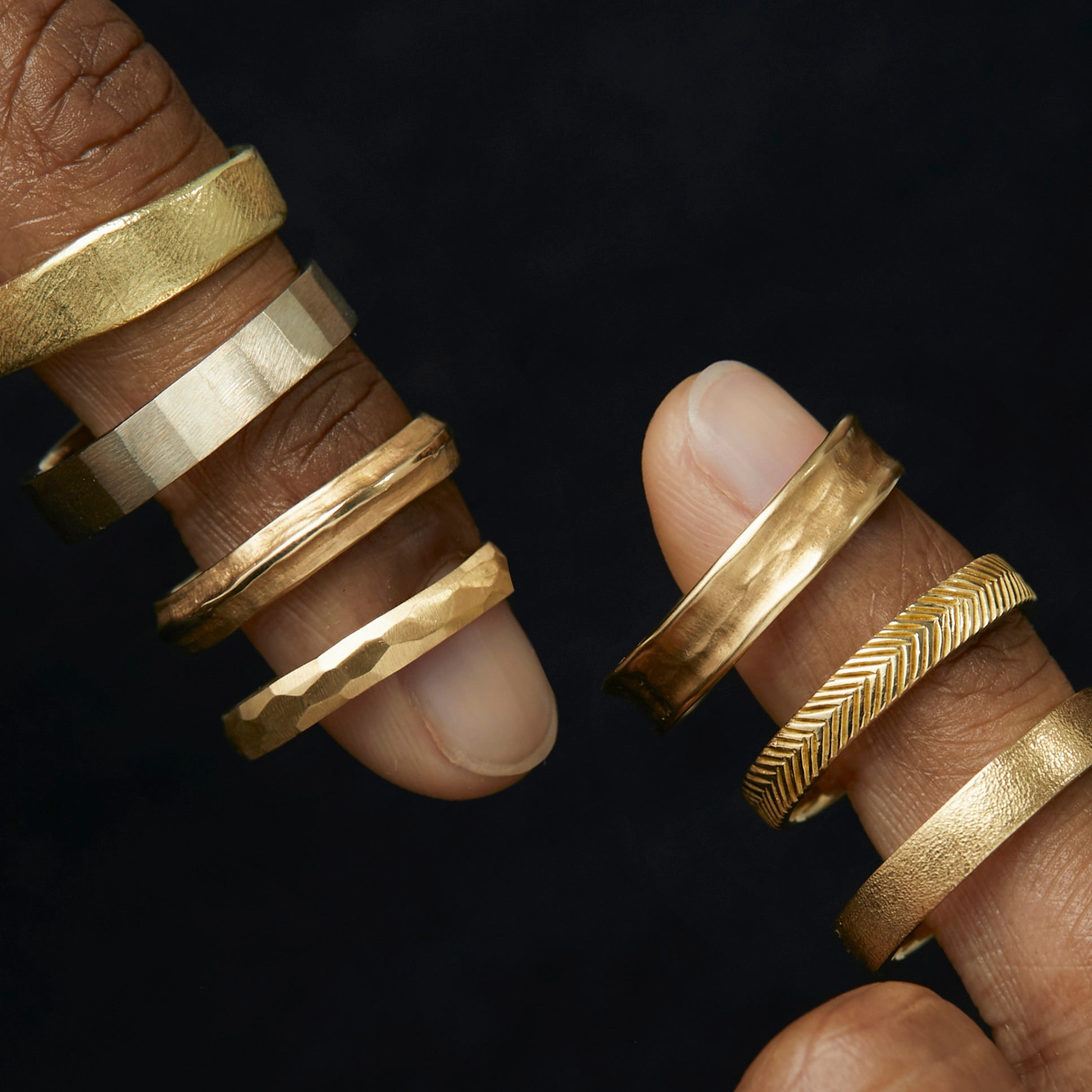 3.5mm Faceted Band | MR0102
