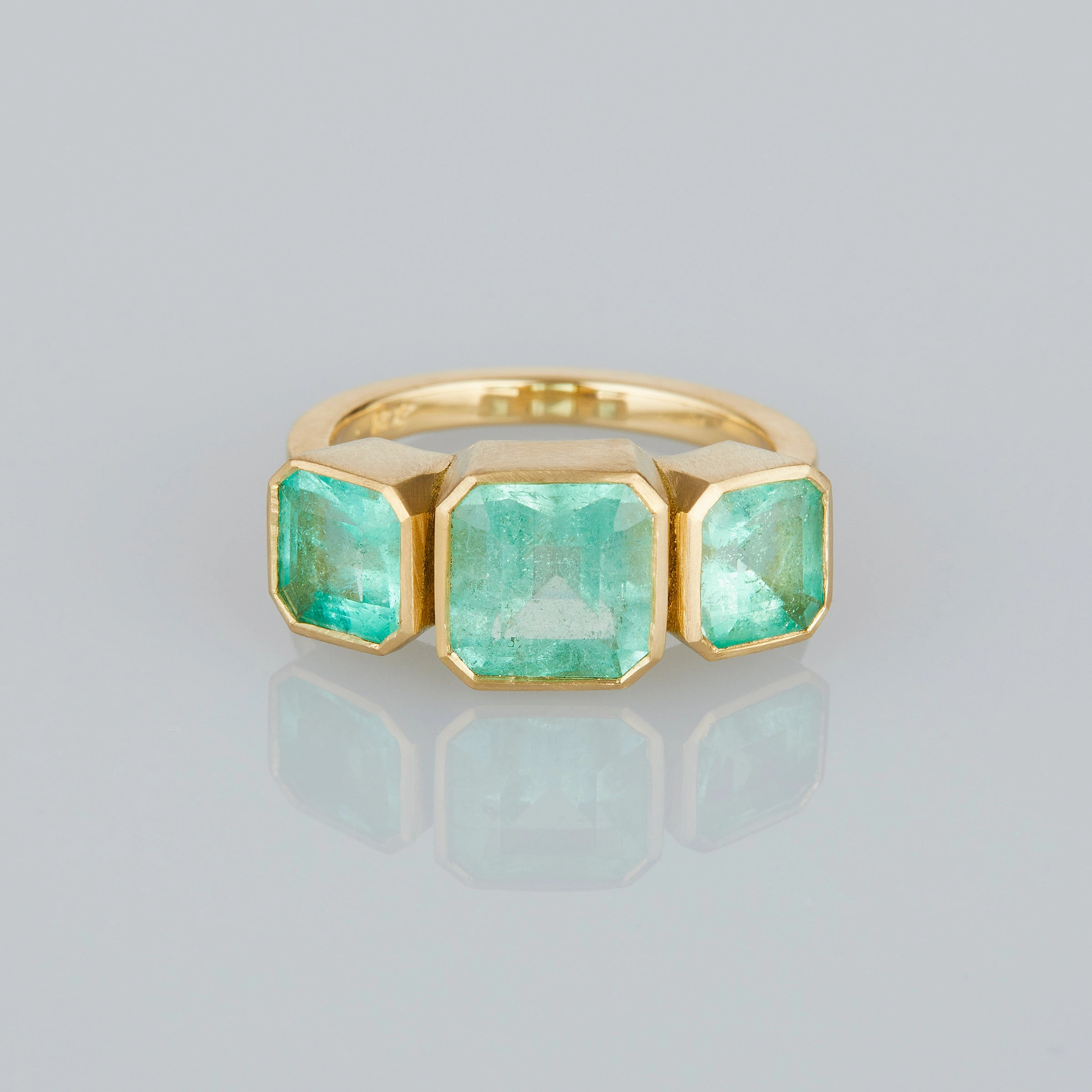 3.63 Carat One-of-a-Kind Emerald Ring | ER46-OOAK