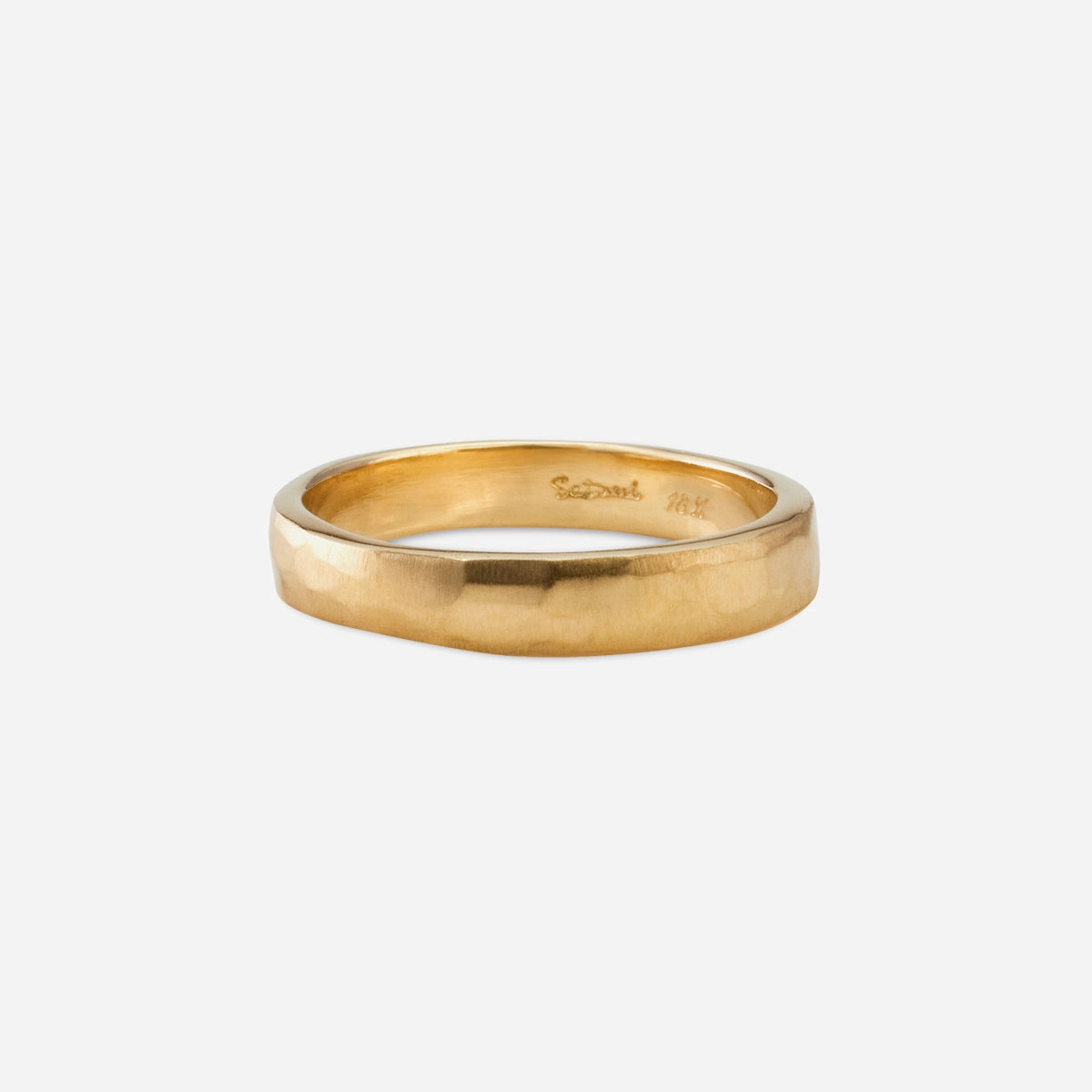 3.7mm Signature Hammered Band | MR0101