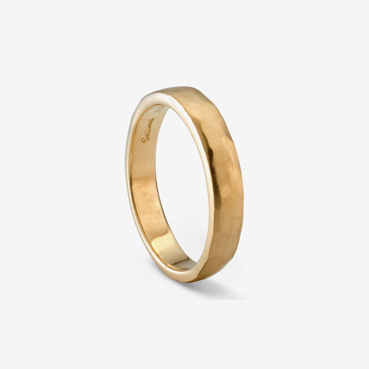 3.7mm Signature Hammered Band | MR0101