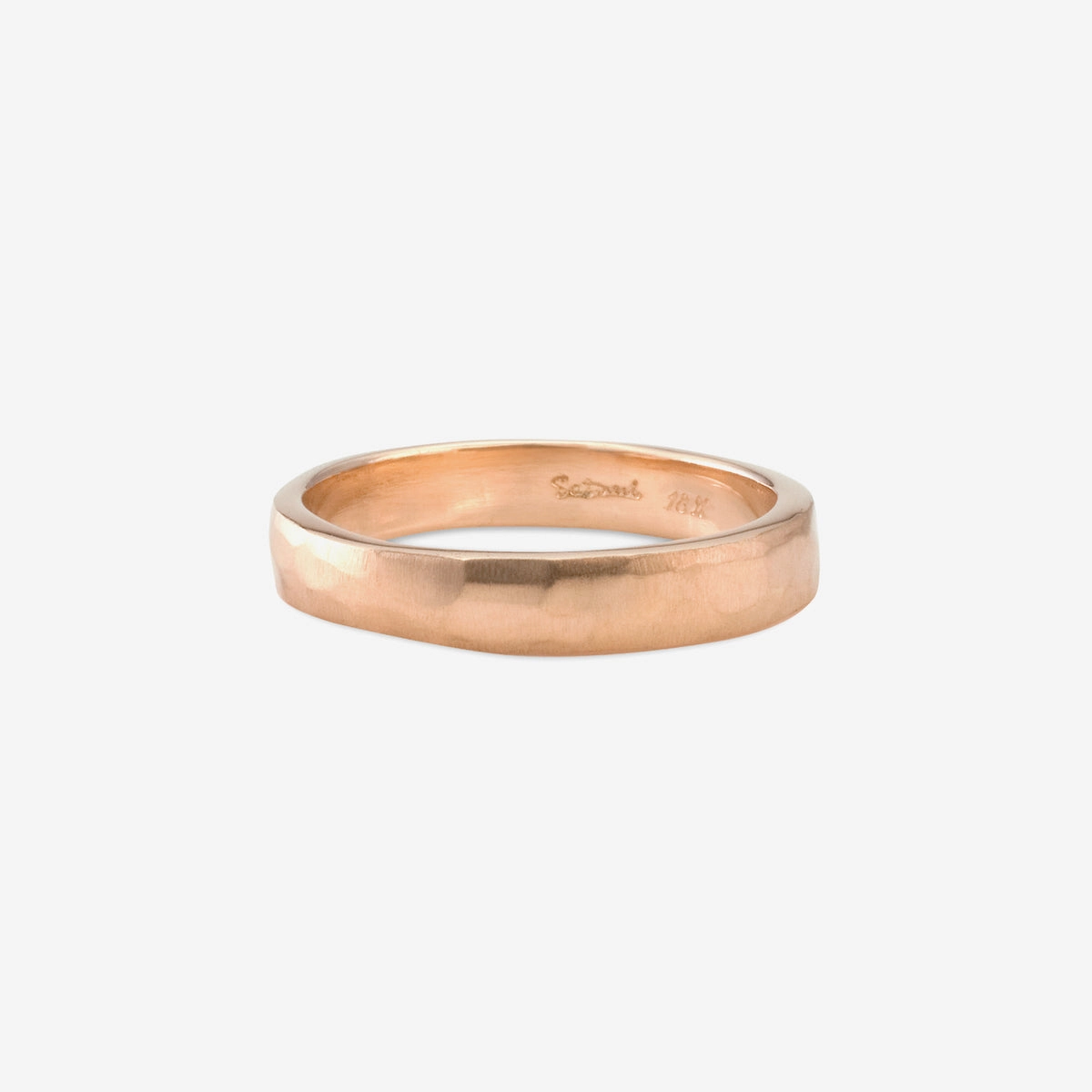 3.7mm Signature Hammered Band | MR0101