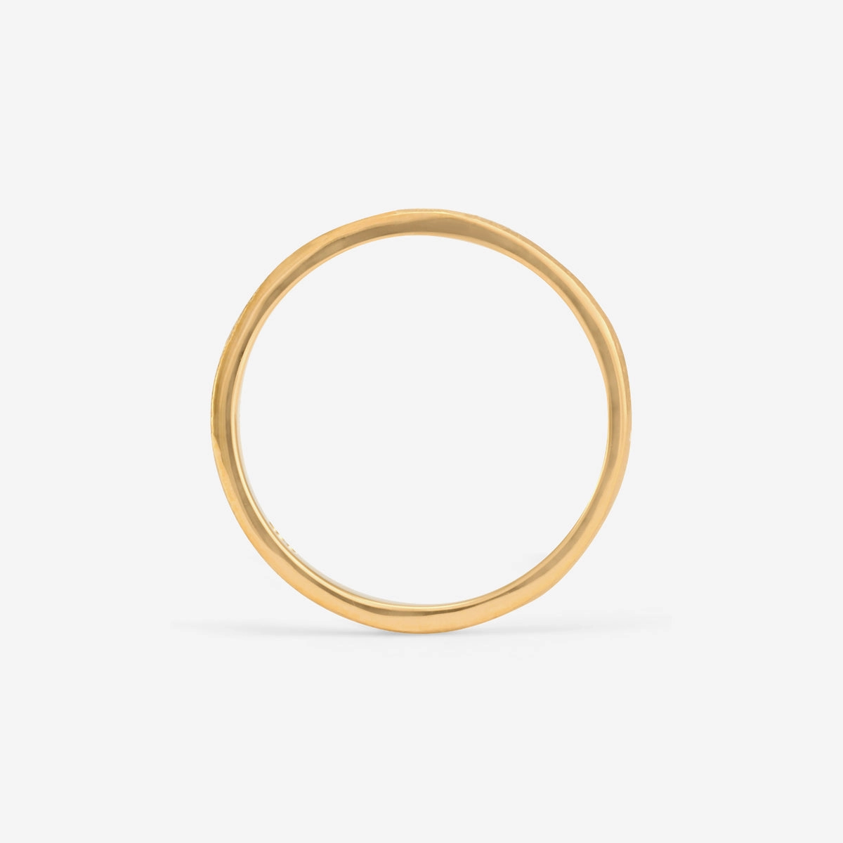 3.7mm Square Gilded Band | MR0116