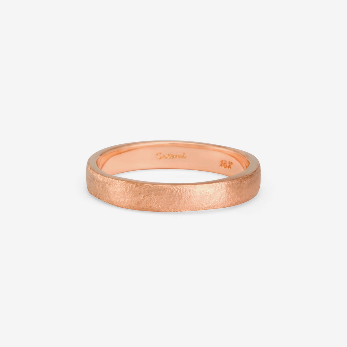 3.7mm Square Gilded Band | MR0116