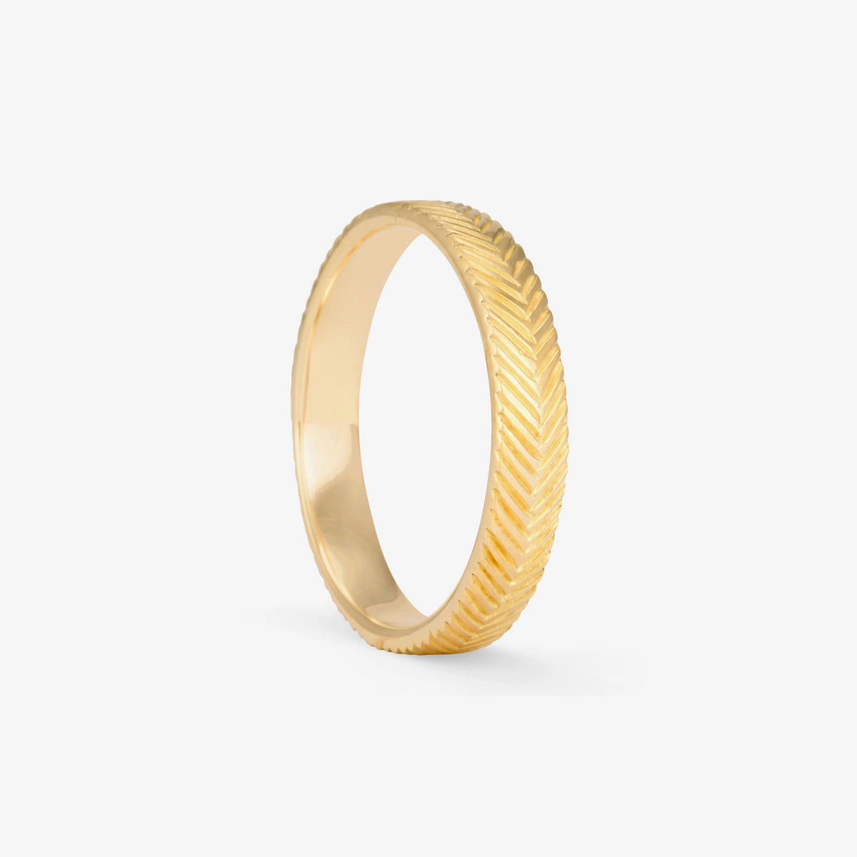 3.9mm Herringbone Band | MR0121