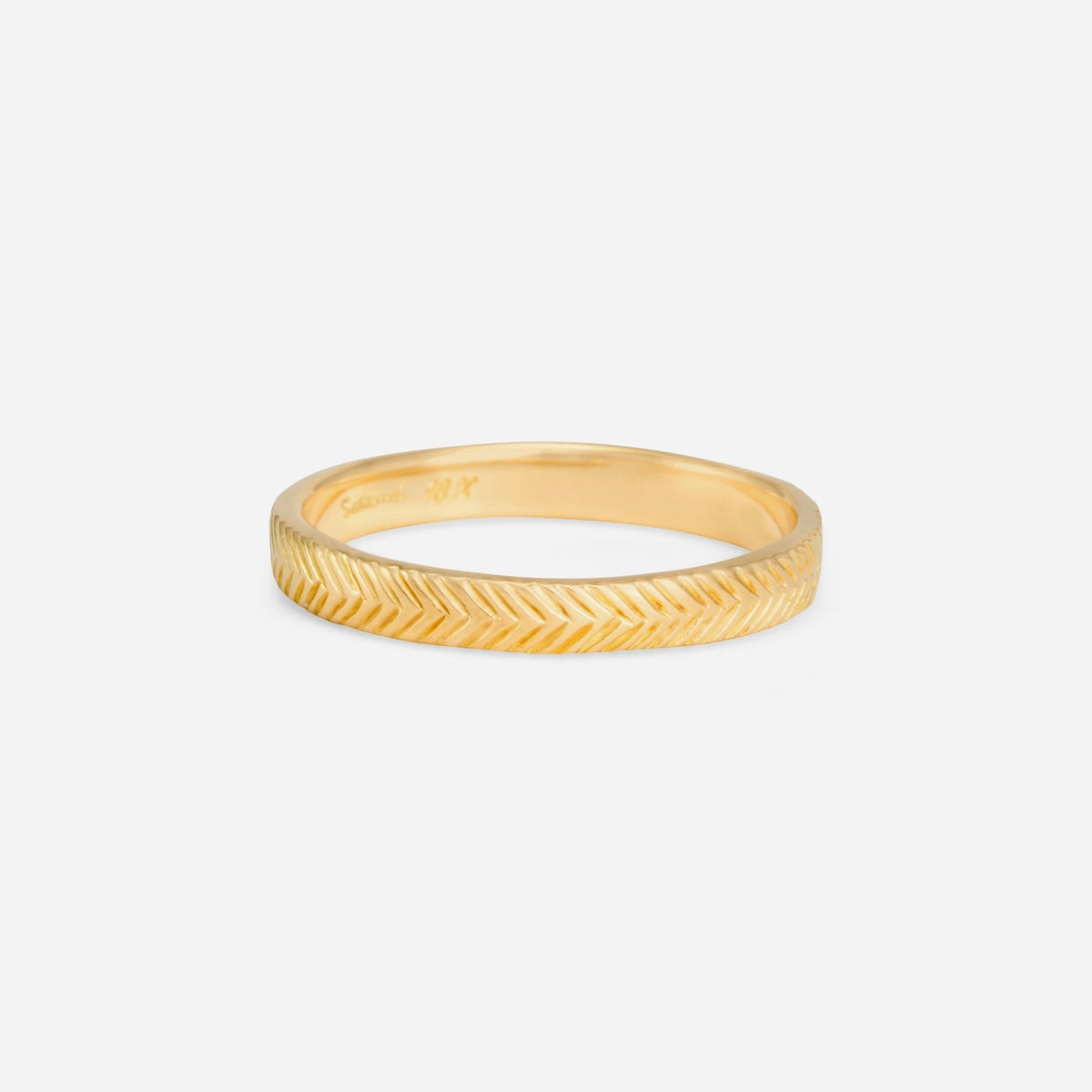 3mm Herringbone Band | MR0120