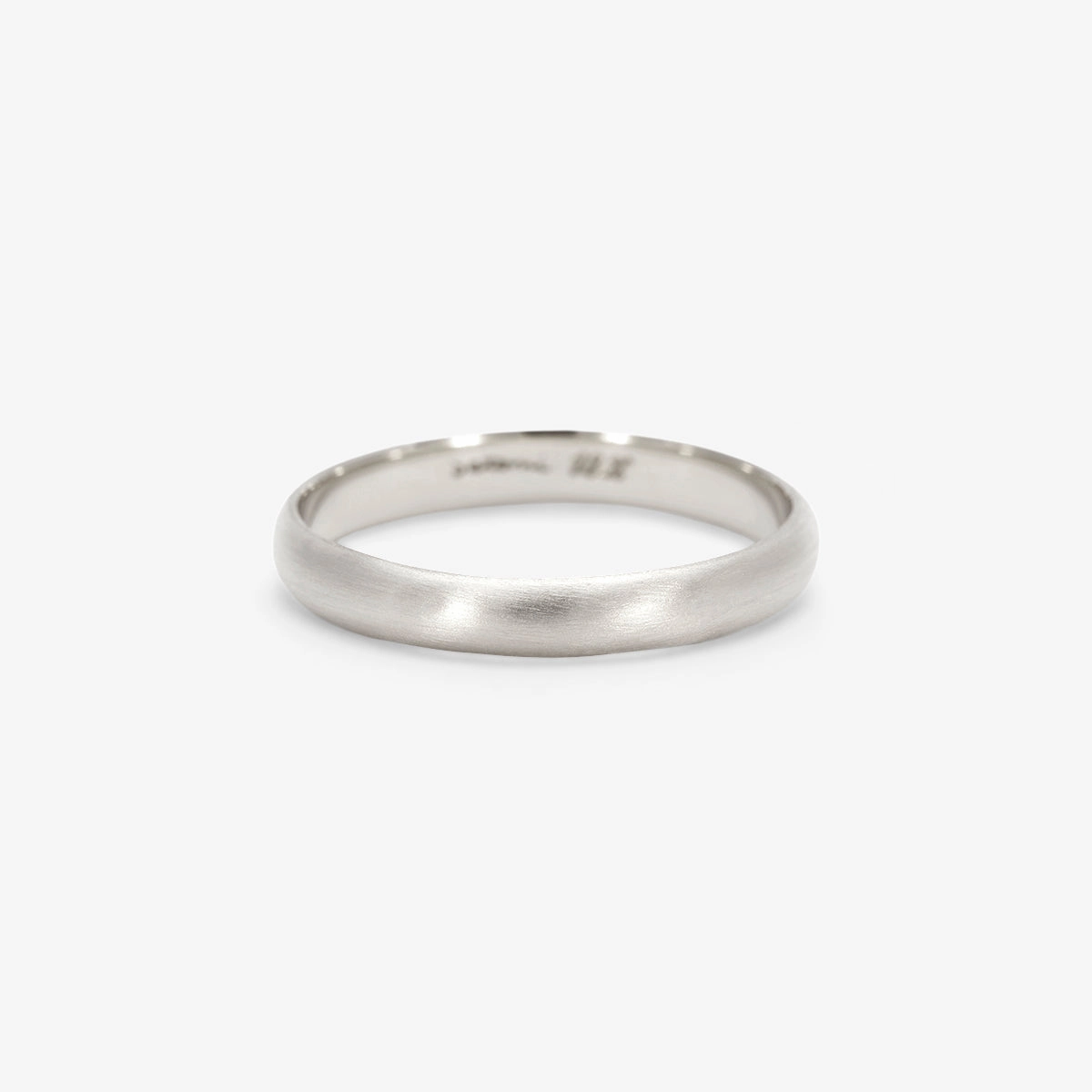 3mm Rounded Bare Band | R11201